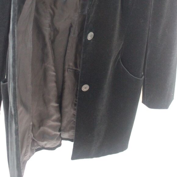 Vintage GC Guess Collection Black Trench Coat 8 - Picture 8 of 14